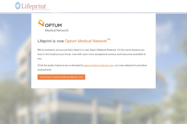 lifeprinthealth.com site used Lifeprint