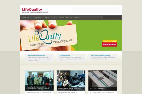 lifequality.cl site used Carmen