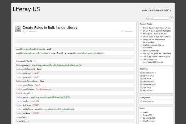 Site using Developer Formatter plugin