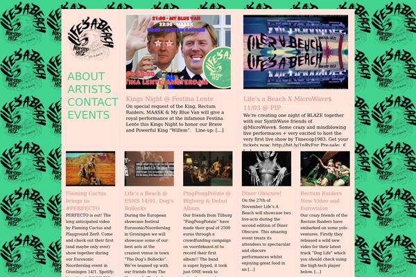 Suburbia theme site design template sample