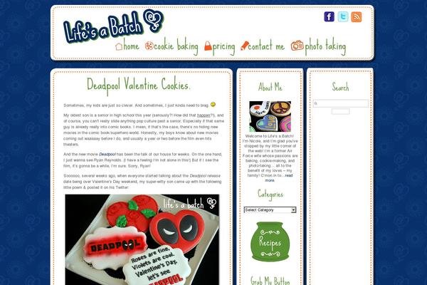 Site using BlogWell's Simple Image Link Widget plugin