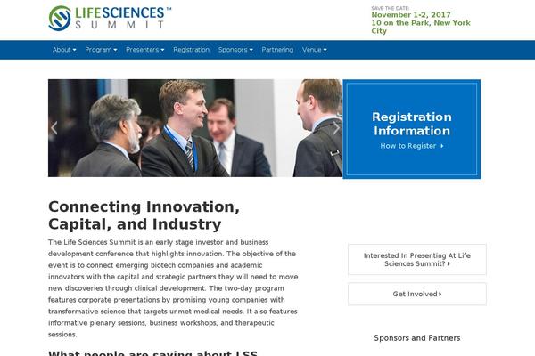 lifesciencessummit.org site used Lifesciencessummit