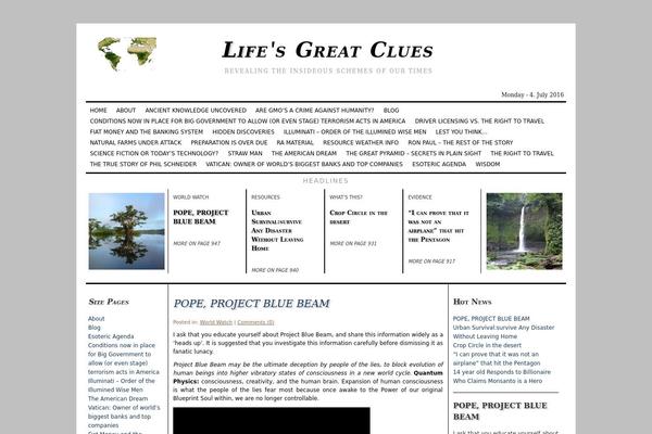 German Newspaper theme site design template sample
