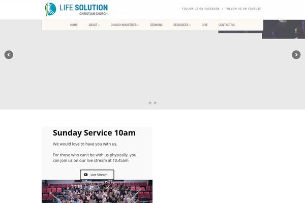 NativeChurch theme site design template sample
