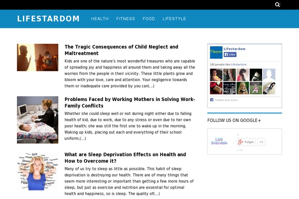 Magazine theme site design template sample