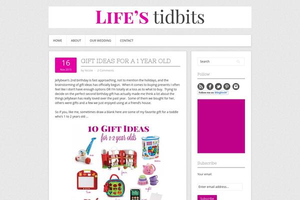 Contango theme site design template sample