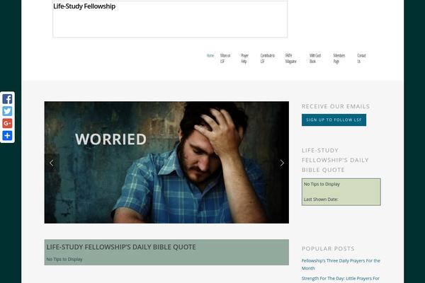 Site using AddToAny Share Buttons plugin