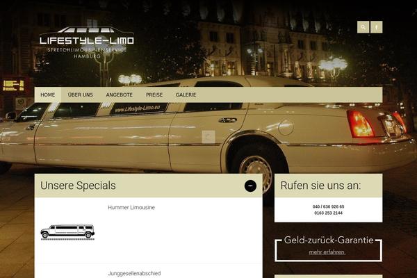 Stereo Club theme site design template sample
