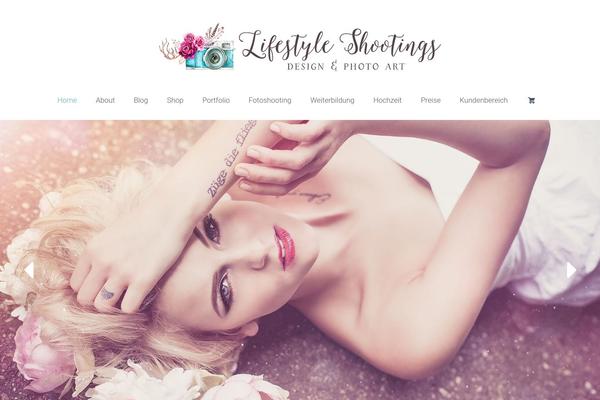 Scalia theme site design template sample