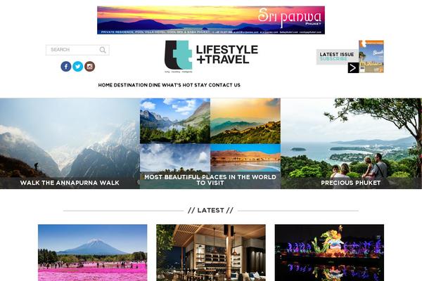 Journo theme site design template sample
