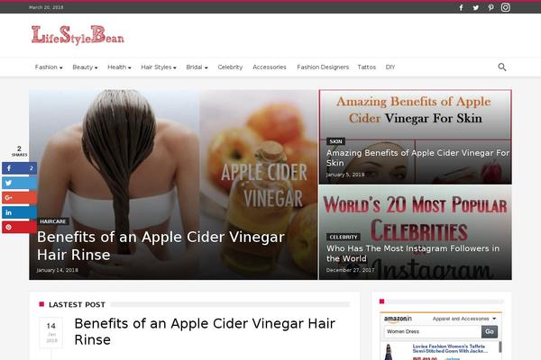 Site using Theia-post-slider plugin