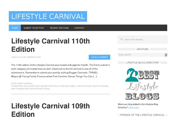 Metro theme site design template sample