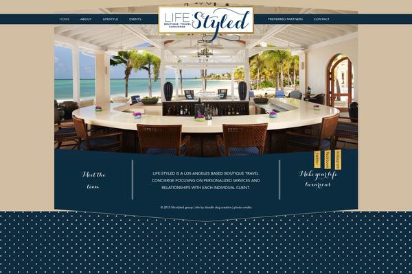 Doodledog-buster theme site design template sample