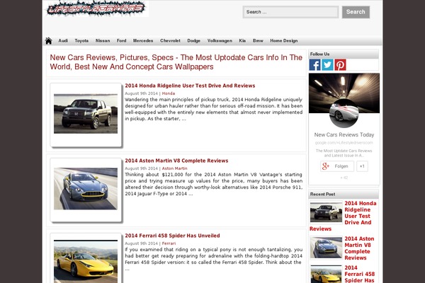 Do’a Ibu theme site design template sample