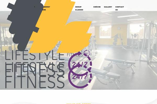 TopFit theme site design template sample