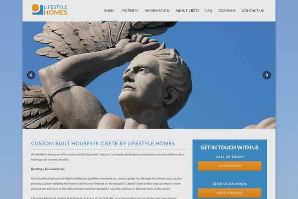 Agile theme site design template sample