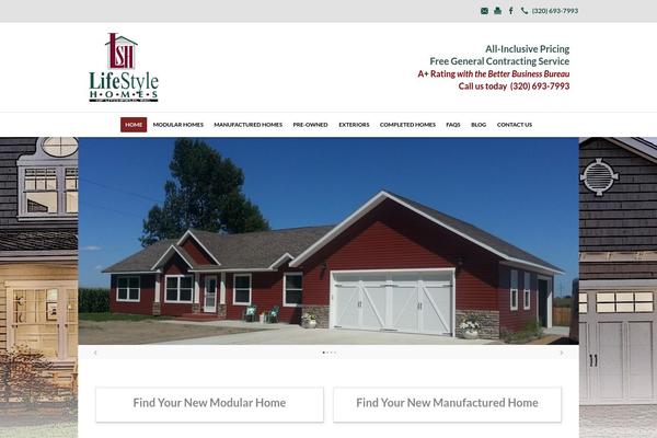Beacon theme site design template sample