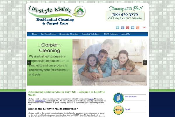 lifestylemaids.com site used Lifestylemaidstest