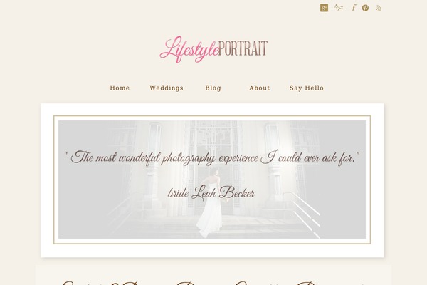 ProPhoto 5 theme site design template sample