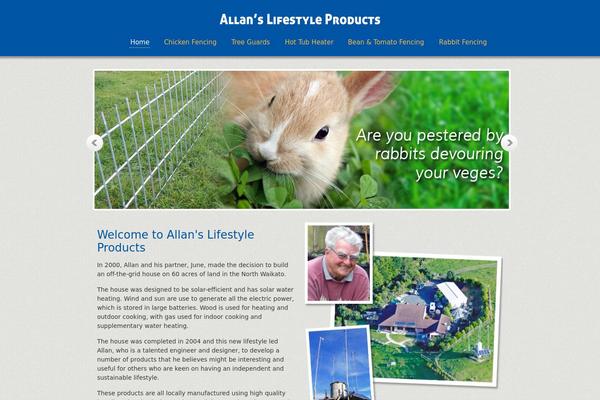 Site using Envato-flex-slider plugin