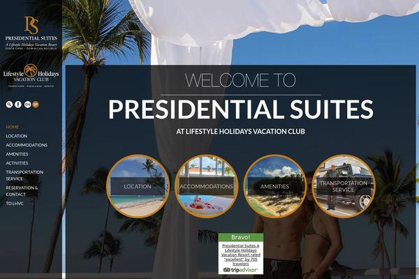 Site using Gdlr-hotel plugin