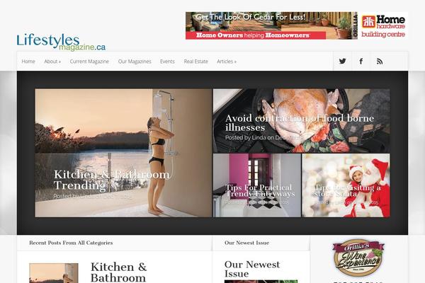 Nexus theme site design template sample
