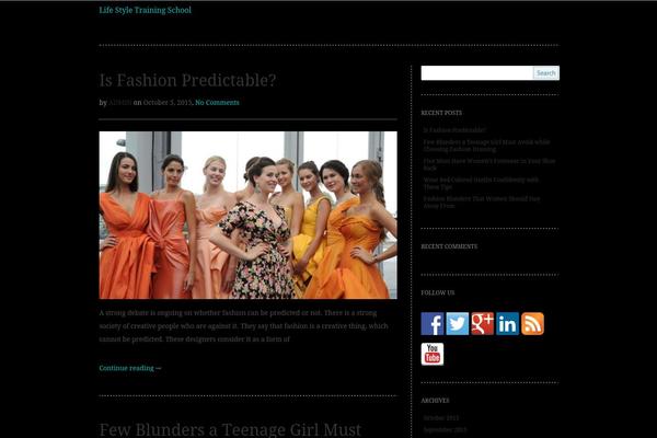 MiniMag theme site design template sample