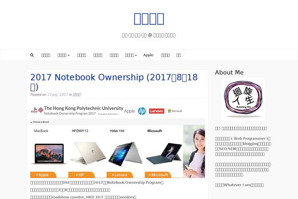 Coeur theme site design template sample