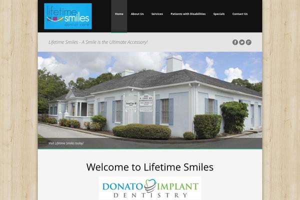 Brave theme site design template sample