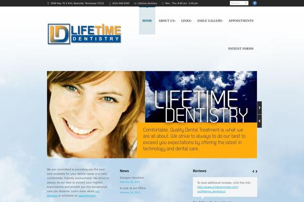 Nimble theme site design template sample