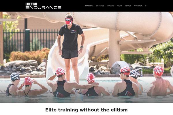 Total theme site design template sample