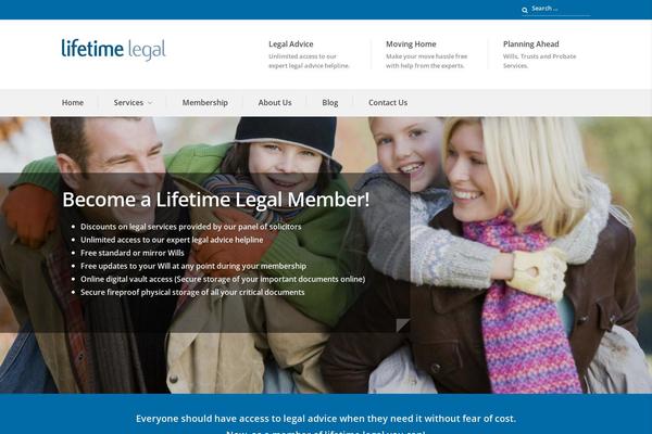 Prosperity theme site design template sample