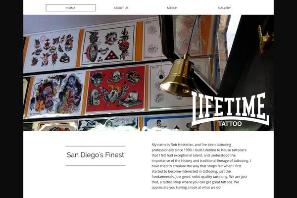 Matheson theme site design template sample