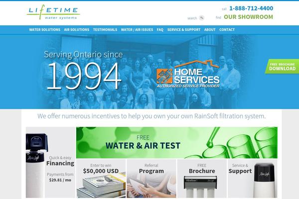 lifetimewatersystems.com site used Lifetimewater