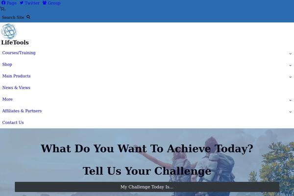 Site using Kadence-simple-share plugin