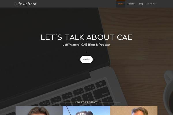 Site using Genesis Single Post Navigation plugin