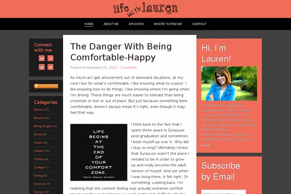lauren theme websites examples