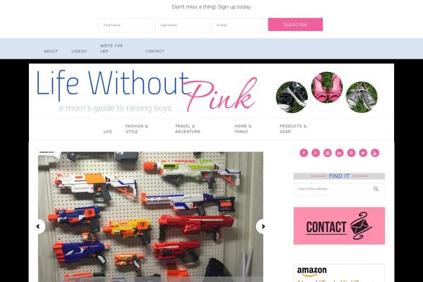 lifewithoutpink.com site used Real-estate-agency