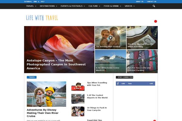 NewsMag theme site design template sample