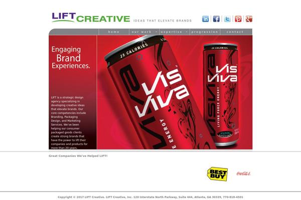 Site using Tiny Carousel Horizontal Slider plugin