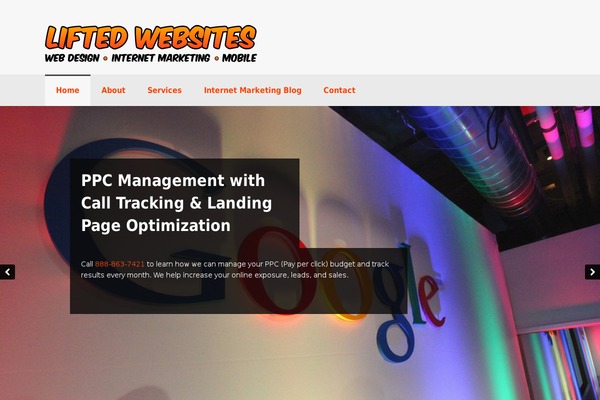 liftedwebsites.com site used Peddlar