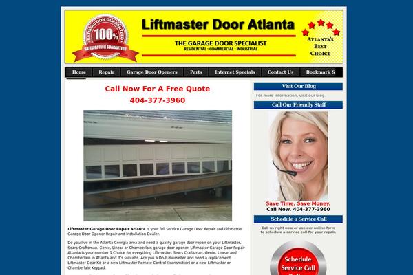 ModXBlog theme site design template sample