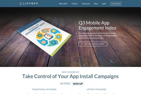 liftoff theme websites examples