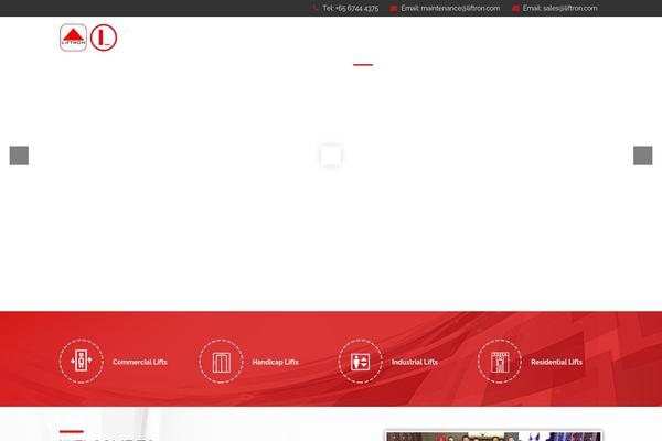 liftron.com site used Ghv-theme