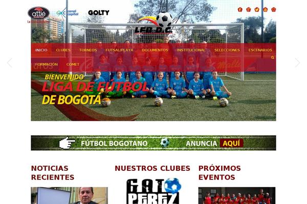lifutbol.com.co site used Realsoccer
