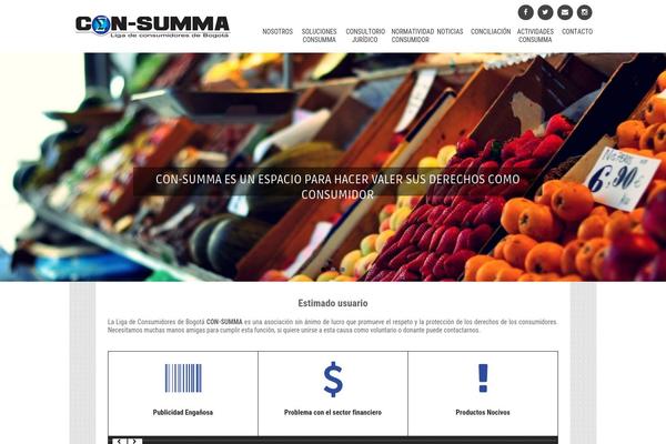 Site using Lightweight Social Icons plugin