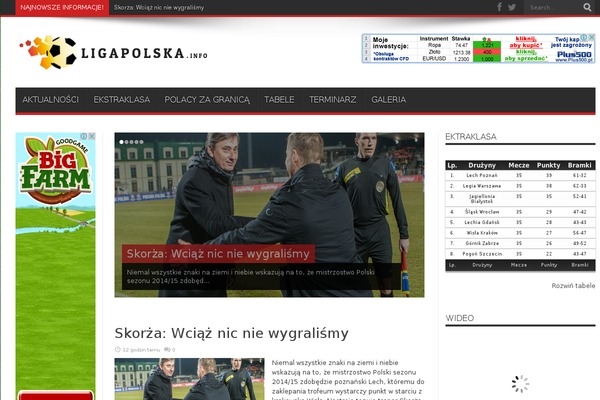 Jarida theme site design template sample