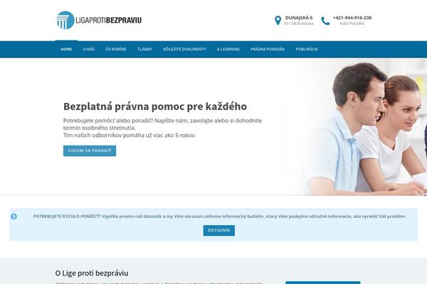 HumanRights theme site design template sample