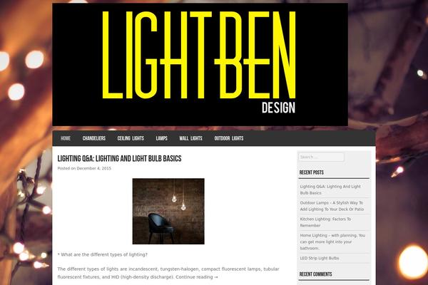 Striker theme site design template sample