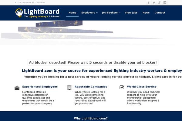 Site using Wpjobboard plugin